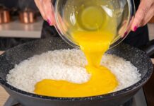 Creamy Rice with Eggs and Fresh Herbs